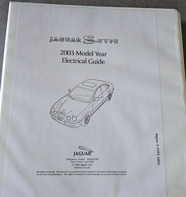 Jaguar S type electrical