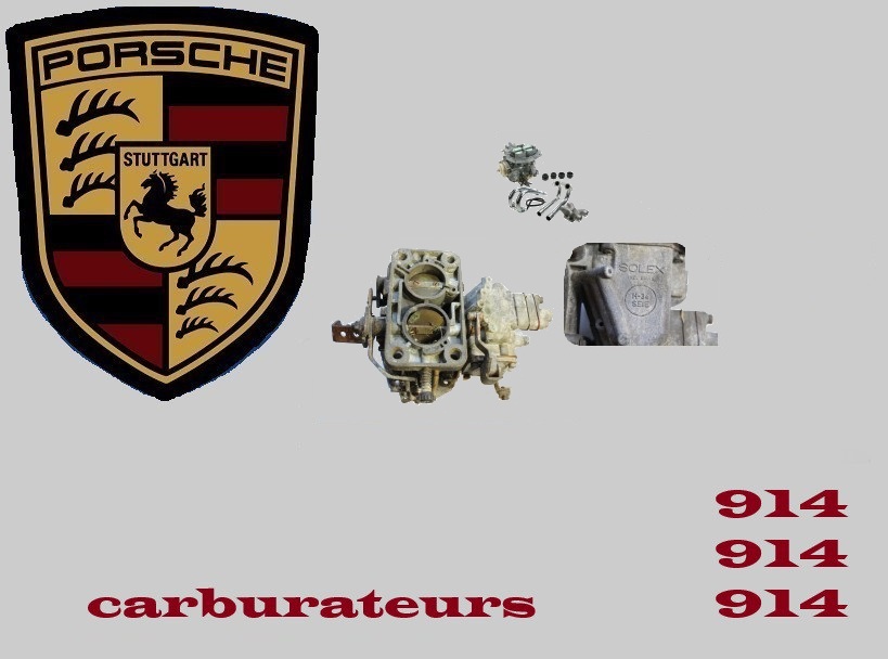 carburateurs porsche 914
